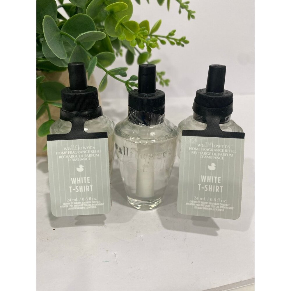 Bath & Body Works “White T Shirt” 3 New Wallflower Refills